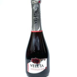 Veleta Sparkling Fruit Wine Red Grape - 75cl