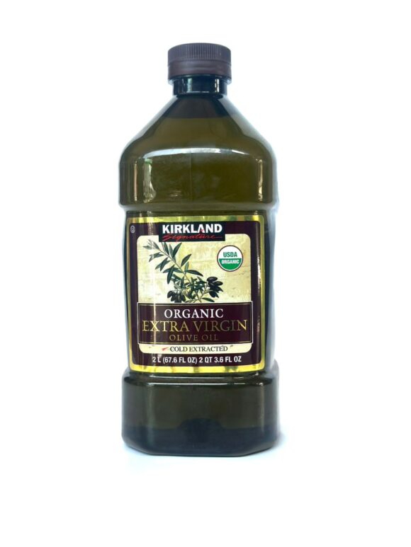Kirkland organic extra virgin olive oil 2LTS