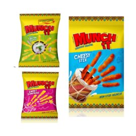 Munch It Crunchy snacks  25g X 12 sachets