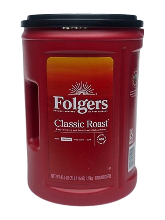 Folgers Classic Roast Coffee 1.23kg