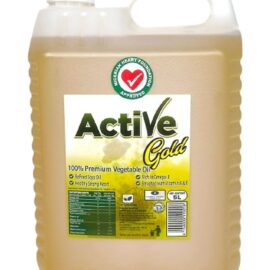 Active gold 100% premium vegetable oil 5LTS