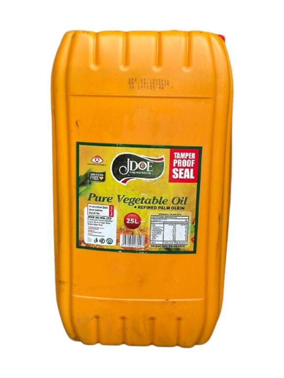 JDOE pure vegetable oil 25Lts