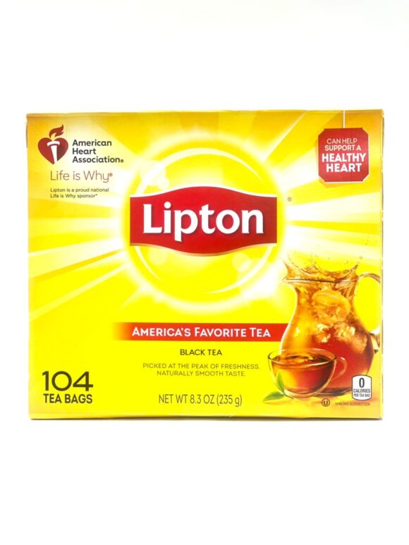 Lipton Yellow Label 104 Tea Bags (Foreign)