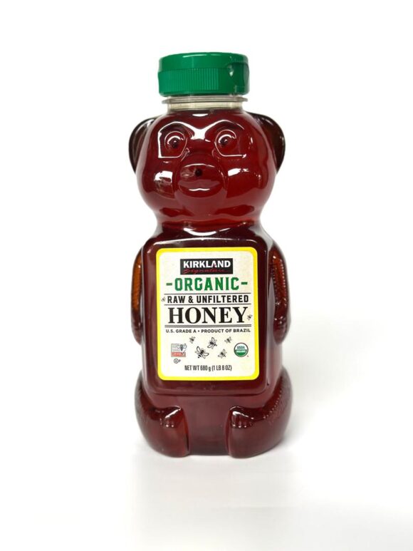 Kirkland Organic Raw Unfiltered Honey 680g