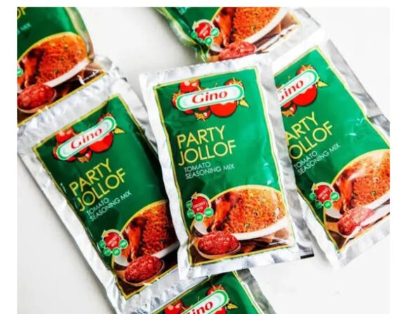 Gino Party Jollof 60g X 50 sachets