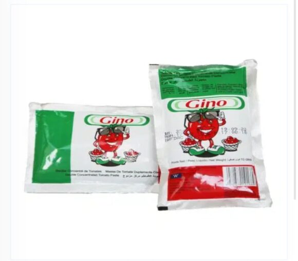Gino Tomato Paste 60g X 50sachets