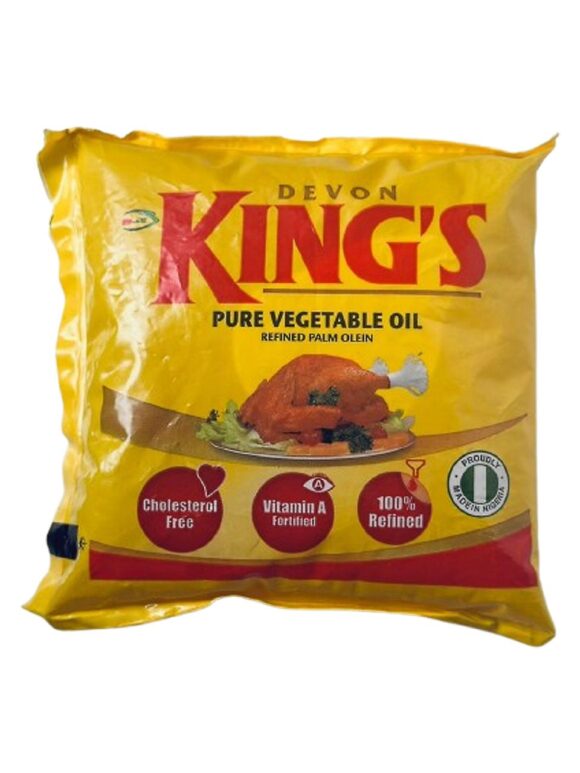 Kings Vegetable Cooking Oil 500ml X 20sachets