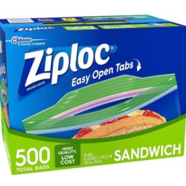 Ziplock Sandwich Size (500 total bags)