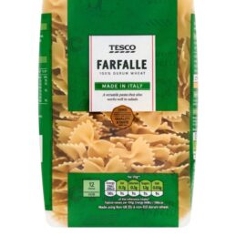 Tesco Farfalle Pasta 500g